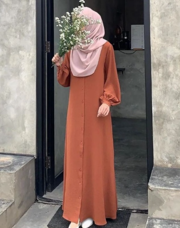 Gamis dengan potongan A-line
